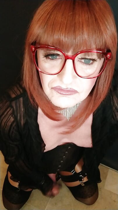 Naughty Latex Crossdresser