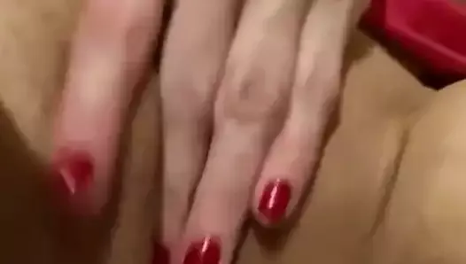 Wife fingering that beautiful pussy