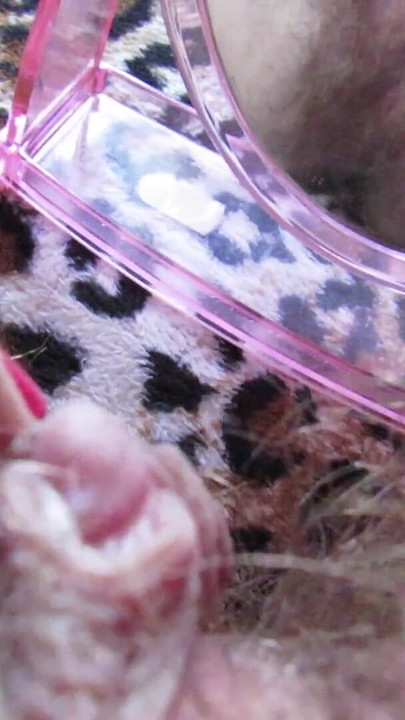 Must-see moment from "Closeup hairy pussy play with mirror and big clit"