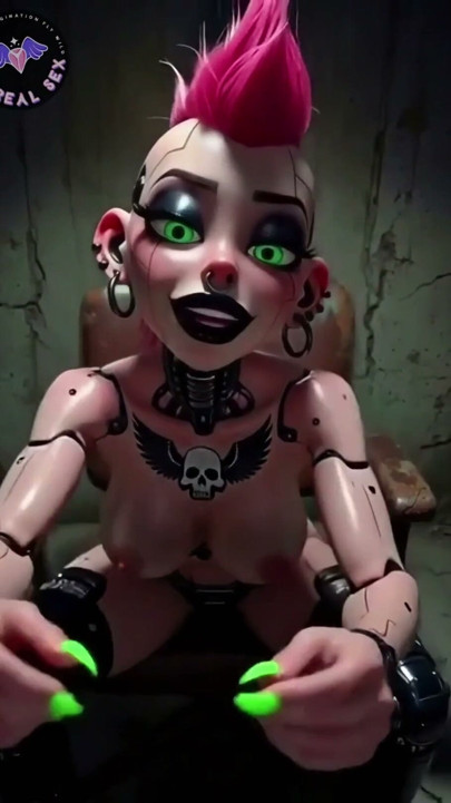 Rebel Cyborg XXX Files - AI-Generated Mini-Series Episode 1: Kira Hides for the Night | Clip 1