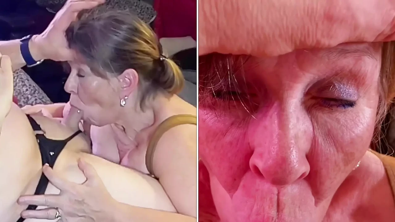 Granny Bambi: Deep Throating, Cocksucking GILF