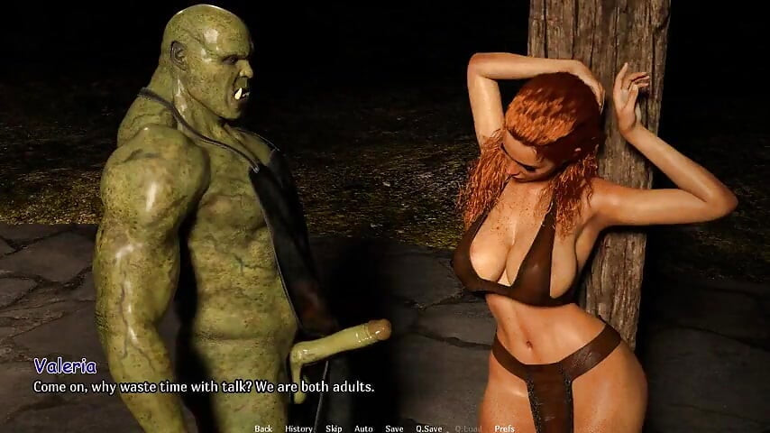 Valeria the last heir - permainan gameplay - valeria lagi asik sama orc
