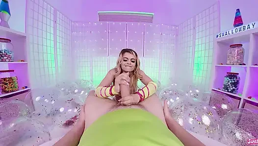 Sweet Teen Destiny Cruz Sloppy Dick Sucking
