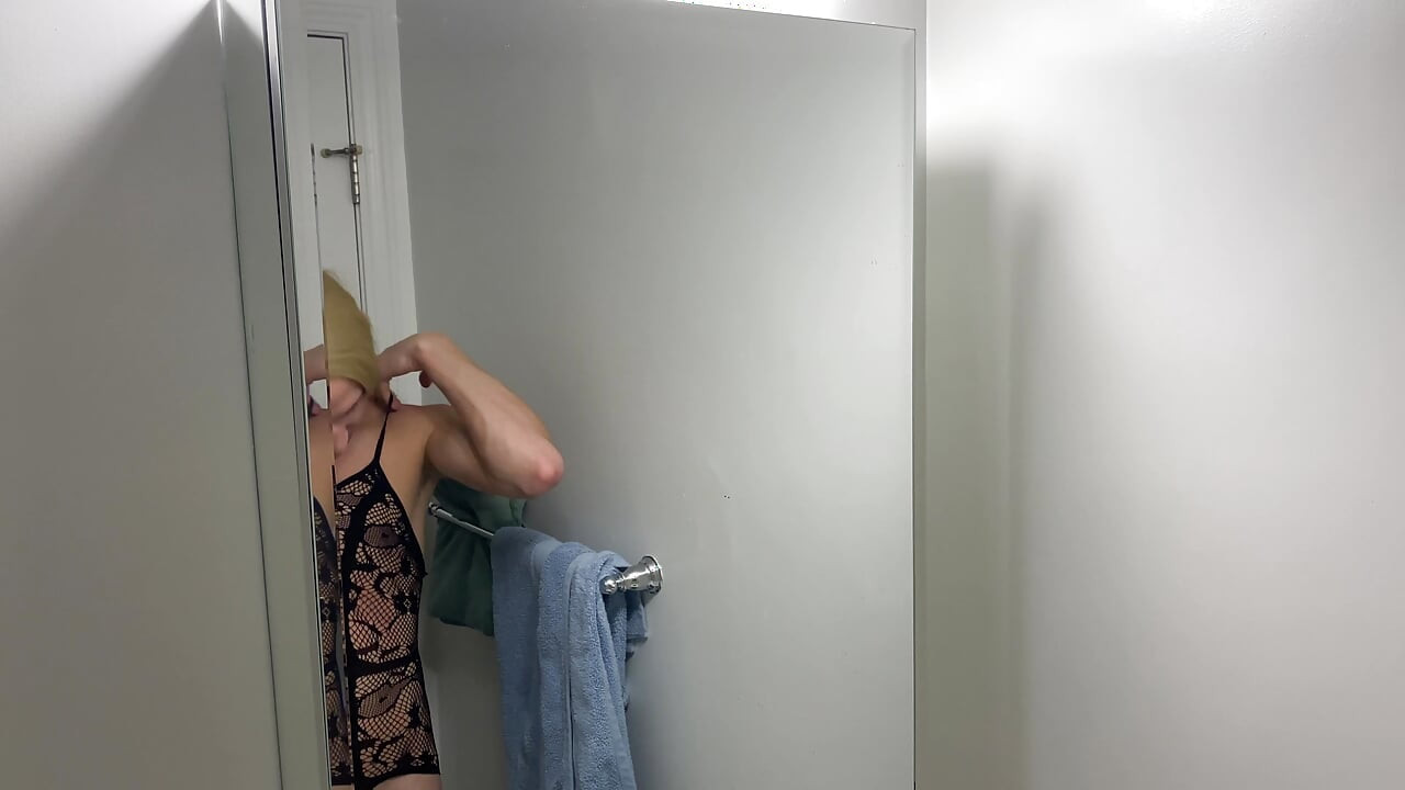 男性から女性への完全な女装変身