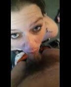 Beautiful girl sucking dick