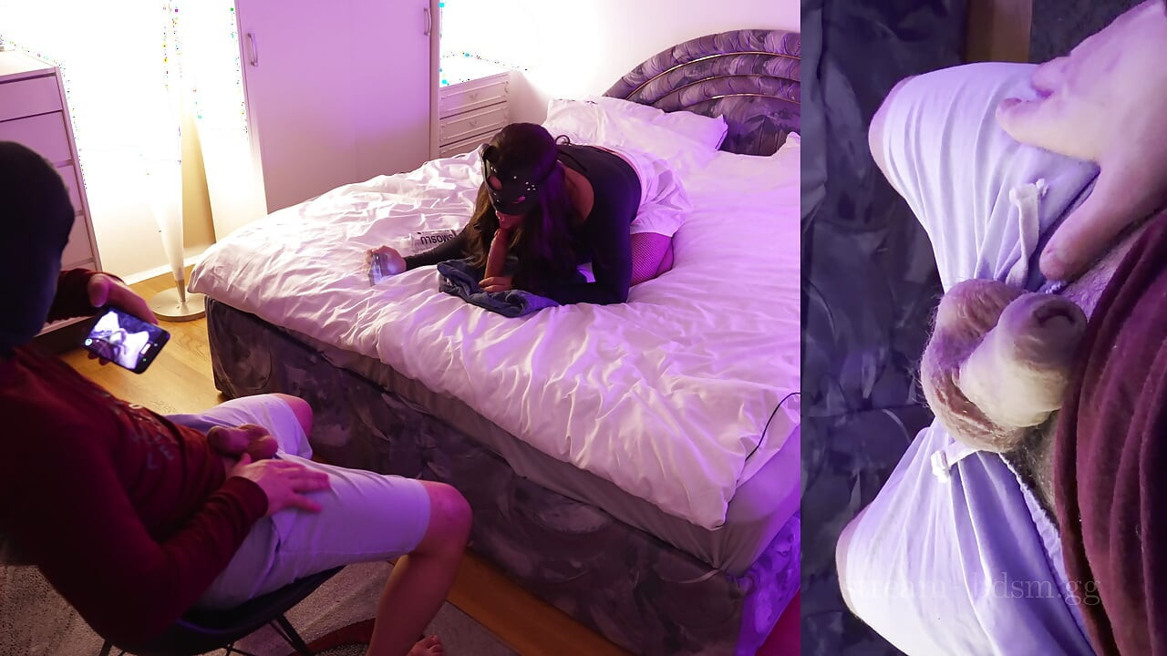 My ultimate fantasy comes true: Sissy crossdresser locked in chastity POV