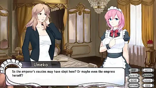 Rumah pembantu: pembantu rumah tangga pengisap kontol, crot di mulut, hentai ep.2