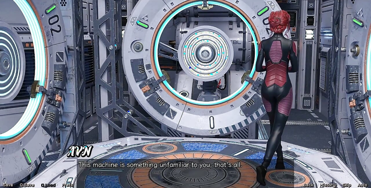 Stranded in Space - Holding Hands with Asian Scientist MILF