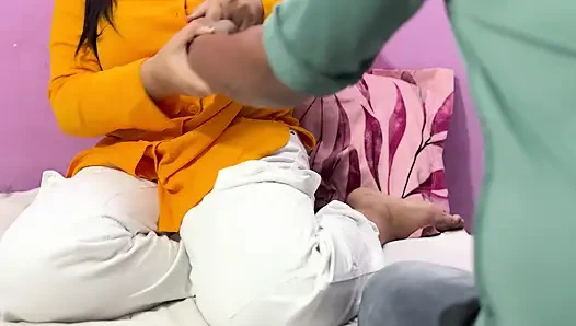 Fick mit freundin, ehefrau im indischen desi-stil