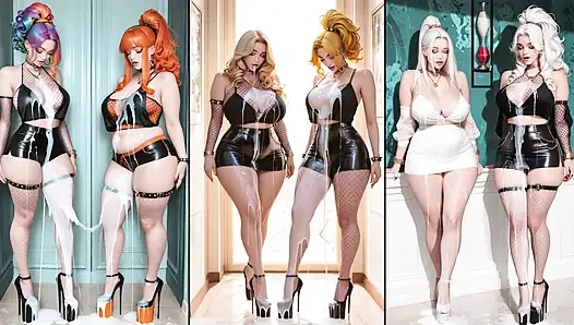 Chapter 2: Anime Hotties love cum on there bodys