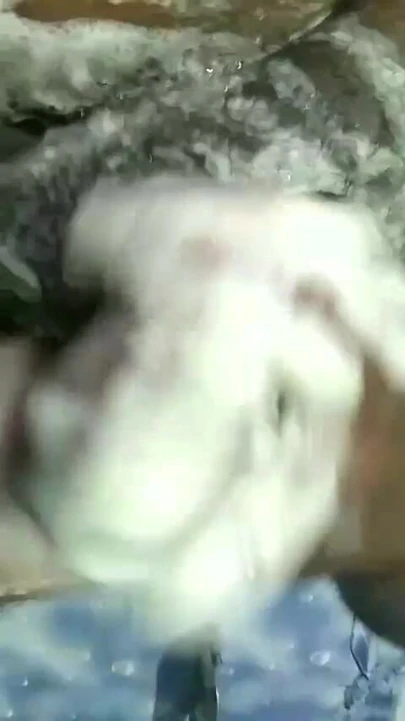 Touching myself whiletaking bath.. Indian big black cock cum
