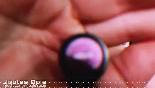 Plexiglass küsst lippenstift-fetisch Asmr