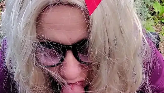 Sarışın kaltak babasının gavatını emiyor