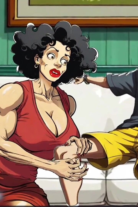 Slutty American MILF 3: All the Married Sluts Do It While the Husbands Are at Work Cartoon Animation