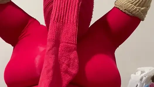 Sock Layering Orgasm