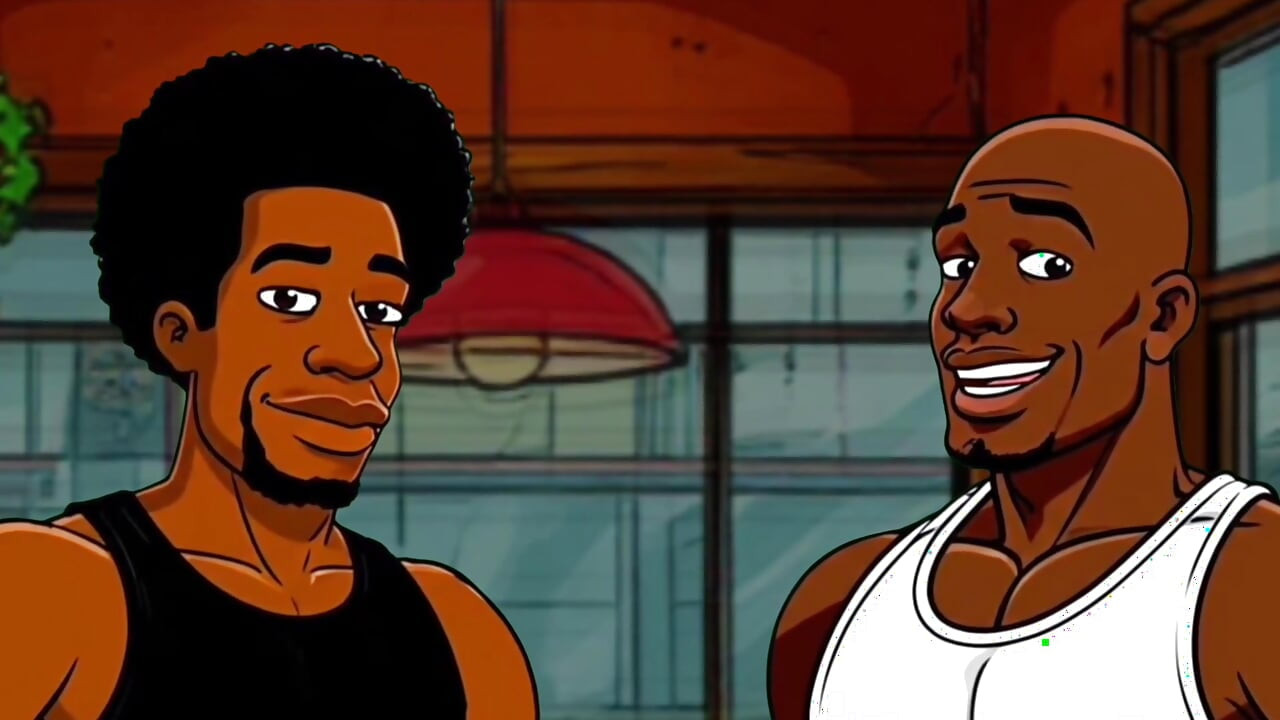 彼女は良いチップを得る方法を知っています。カートゥーン