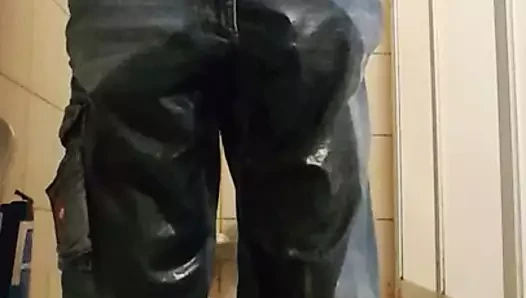 wet jeans pee in jeans