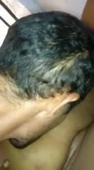 Ugly man kissing pussy