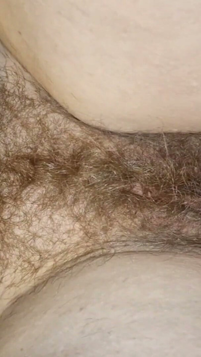 Vibrator and his fingers fuck  my wet hairy cunt | Clip 2