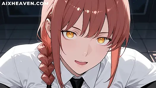 Makima Gets Fucked Outside In A Hot Tub! Chainsaw Man Uncensored