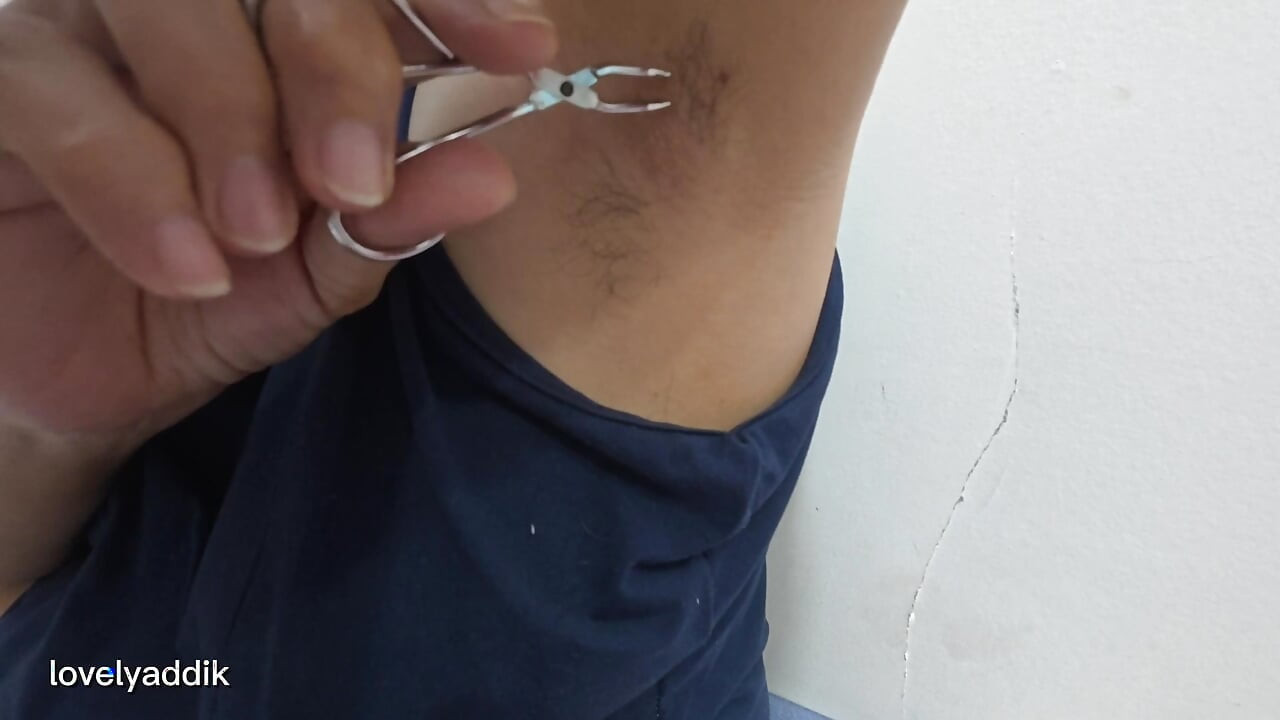 Removing my hair in my armpit