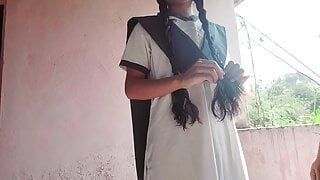 India la universidad chica Sexo video