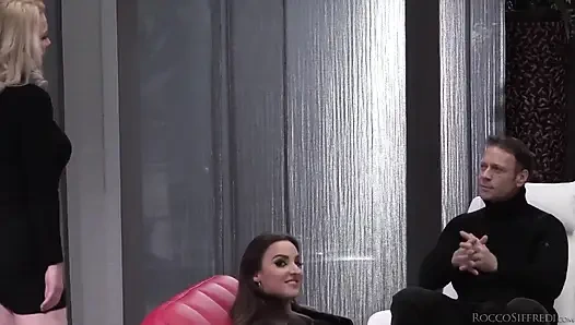 Rocco bertukar kekuatan anal threesome