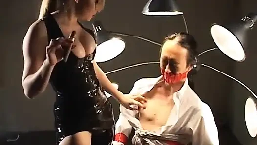 Pelajaran cbt dari majikan rambut pirang aiden starr