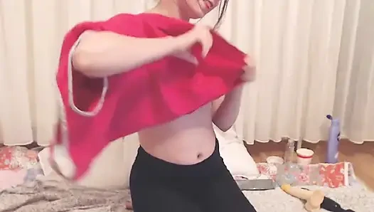 Senin için götümü gösteriyorum