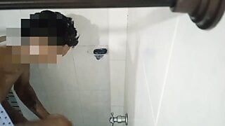 Camera in my friend's bathroom #1