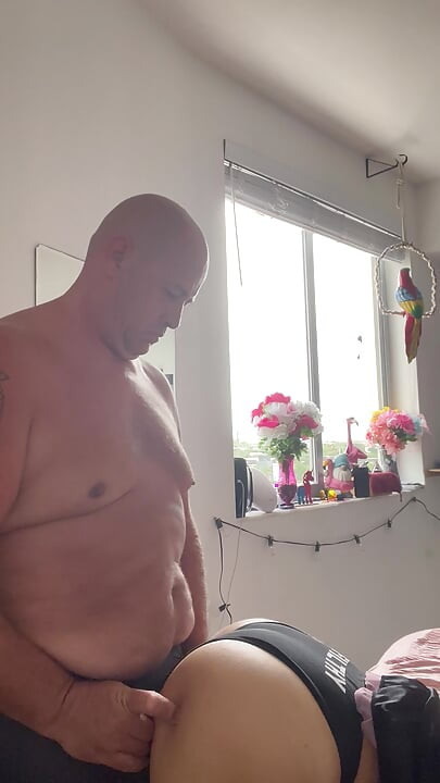 Sexy and hot as fuck.. Greek Goddess Steph in lingerie.. being fucked doggy style..