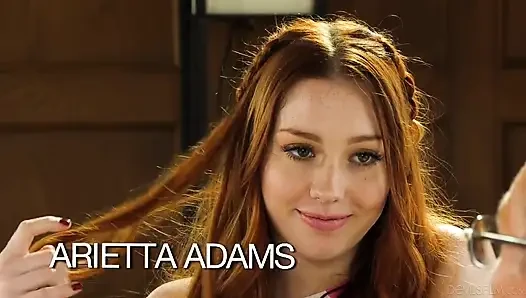 Devils Film - Cute Teen Redhead Arietta Adams Gets Her Throat and Pussy Pounded Until Hot Cum