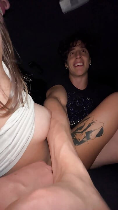 Fucking My Sexy Driver in the Backseat