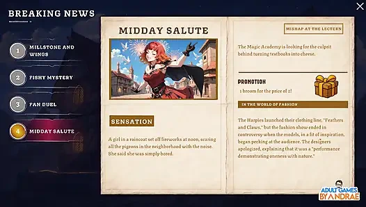 Ep3: alur cerita rena mirage & cermin adegan-h segel - sex guild simulator