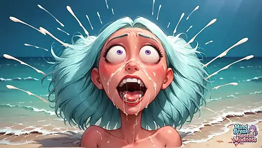 Squirting Penises & Alien Cream: Mind Break Beach Orgasm