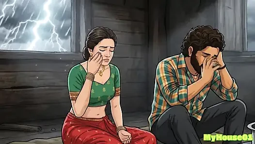 Pushpa Fuck a Modern Women besides on lake
