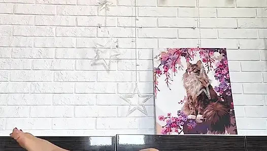 Arus yoga pagi-pagi pakai bikini