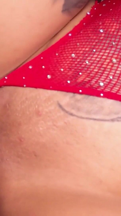 A Colombian Milf in sexy red lingerie and big tits fucks with Xaviphoto - Mariana Sandoval | Clip 3