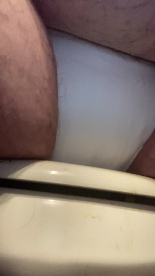 Fattys pisses diaper for the first time