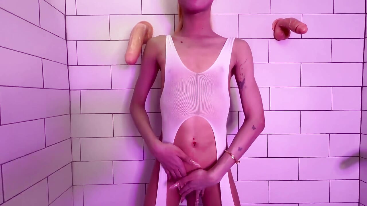 Ladyboy Nisha Playing Hide and Seek. Watch Her Toss a Sexy Youthful Cock.