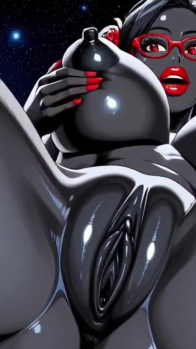 Ebony chocolate pussy close up (Ai animation) | Clip 1