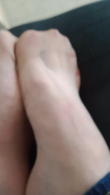 Nylon feet after a long day