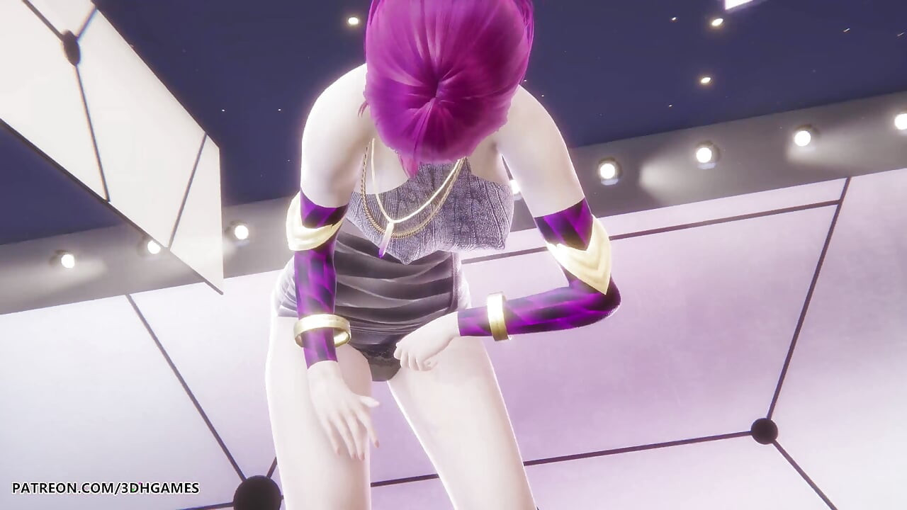 Mmd Mamamoo - Starry Night Evelynn Sexy Striptease League of Legends Hentai Uncensored