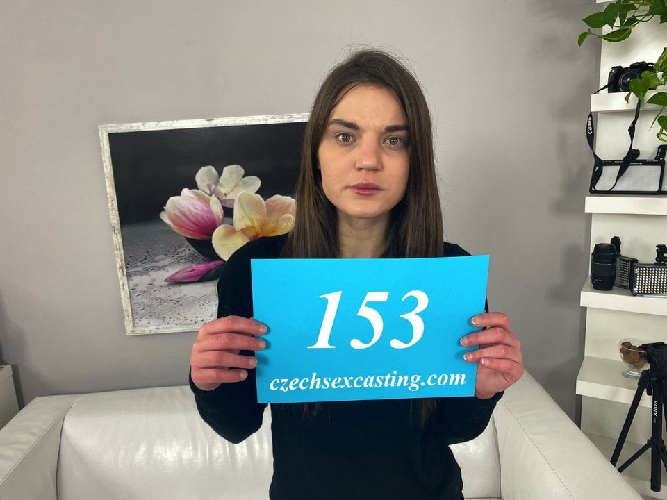 Hot brunette gets personal advice in casting session
