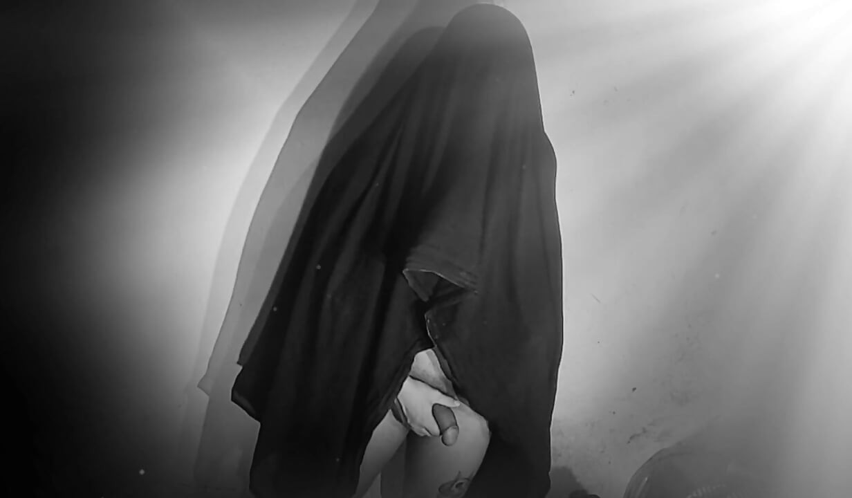 Hot Ectoplasm of Vigorous Dark Ghost N1 - Sensual - Ghost - Sexy - Muscular Build - Big Penis 18 CM