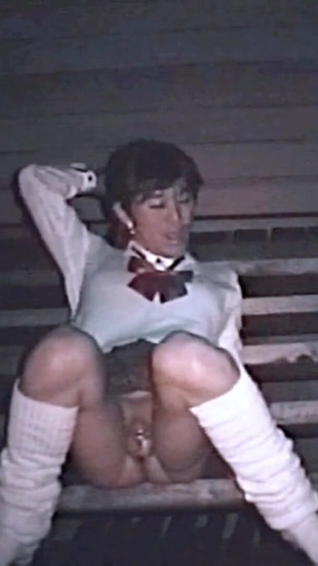 Key moment from "Schoolgurl Pai-chan's Fem Boi-clit is Chastity-sealed Tonight"
