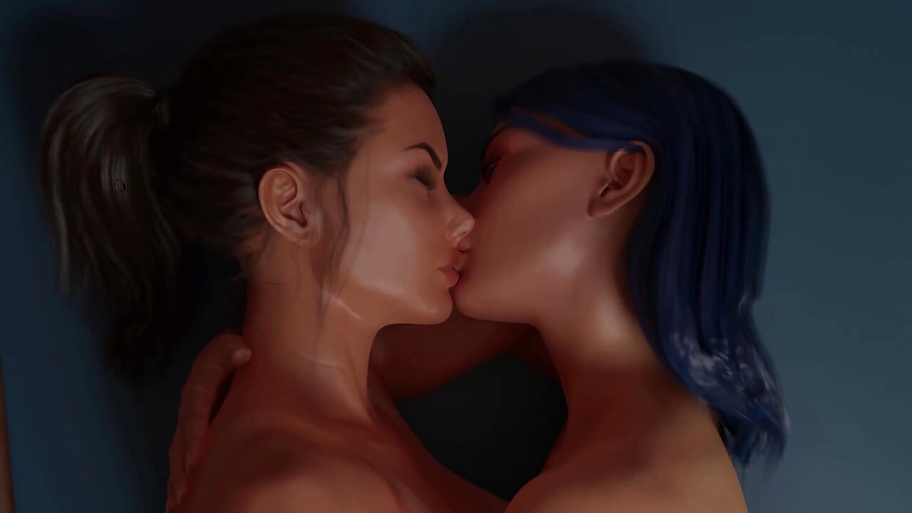 Une scène de sexe aimante avec une fille à bite - Tribu