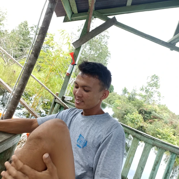 In the river