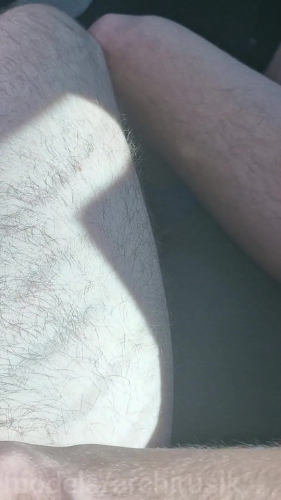 Thrilling moment from "hot cumwith big dicks in the car doused each other with hot sperm!"