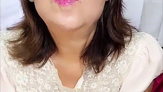 Wearing My Transparent Night Gown While Enjoying My Masturbation